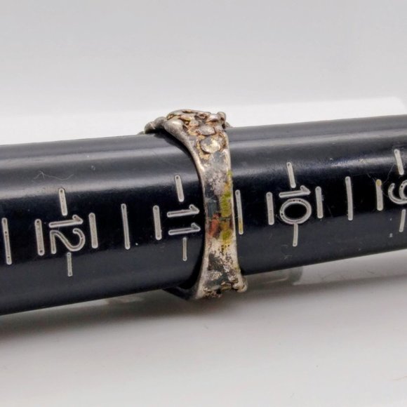 Vintage Biker Ring with Dragon and Skulls, Retro Gothic Silver Tone - Picture 7 of 7